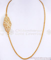 Traditional White Gati Stone Thali Chain For Married Women MCH1385