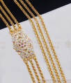 30 Inch Long Premium Impon Thali 3 Line Mugappu Chain For Married Women MCH1438-Lg