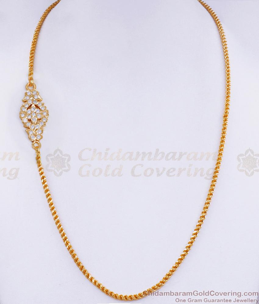 Buy Pure Impon 5 Metal Mugappu Chain Gold Plated Thali Chain MCH1439