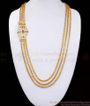 30 Inch Long New Model Three Line Impon Mugappu Chain Bridal Collection MCH1442-Lg