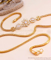 High Quality Gold Imitation Floral Mugappu Thali Chain MCH1460