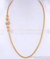 High Quality Gold Imitation Floral Mugappu Thali Chain MCH1460