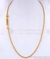 Elegant One Gram Gold Spiral Mugappu Chain For Women MCH1486