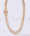 Real Gold Design Two Line Impon Thali Chain For Women MCH1527