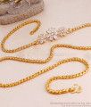 Stylish Gold Plated Thali Chain Diamond Mugappu Design MCH1581