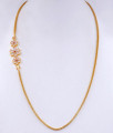 Daily Wear 1 Gram Gold Mopu Chains Stone Pattern MCH1303