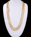 Buy Real Impon Side Locket 3 Line Chains Designs MCH1306