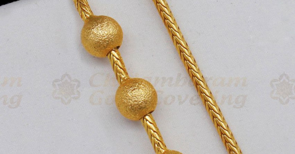 thali chain with balls