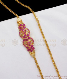 New model gold on sale thali chain designs