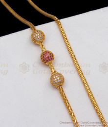 Gold murukku hot sale chain models