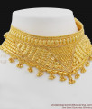 Bridal Choker Set Gold Necklace Design for Marriage NCKN1025