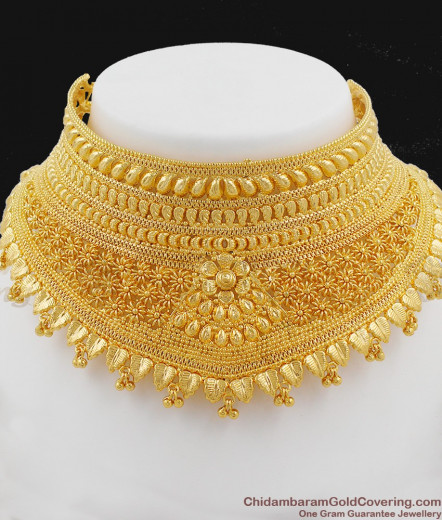 Jodha Akbar Style Choker Set Full Neck Coverage Bridal Design NCKN1027