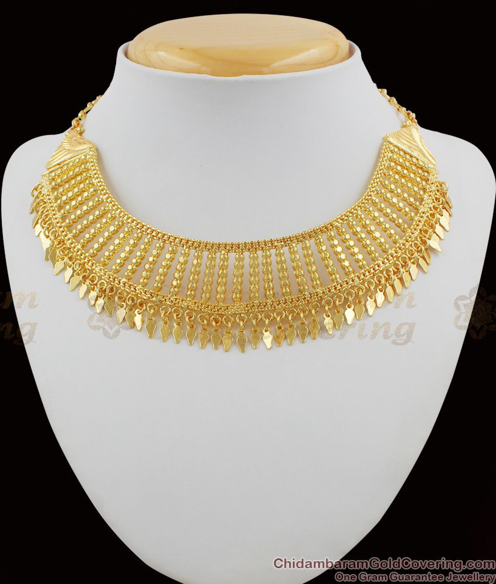 Fancy Elakkathali Choker Design Bridal Necklace Jewellery Nckn1077