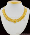 One Gram Gold Traditional Mango Necklace for Marriage Functions NCKN1439