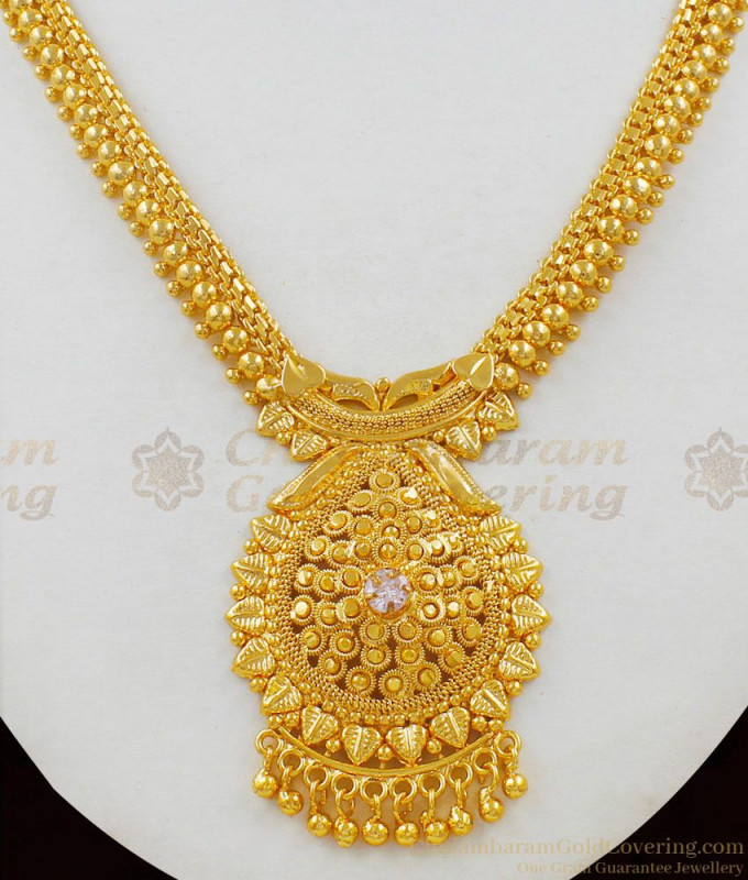 South Indian One Gram Gold Jewelry | One Year Guarantee