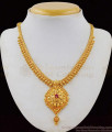 Party Wear Simple Gold Necklace For Ladies Buy Online Shopping NCKN1882