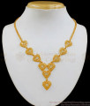 Stunning Heart Design Gold Necklace Collection NCKN1962