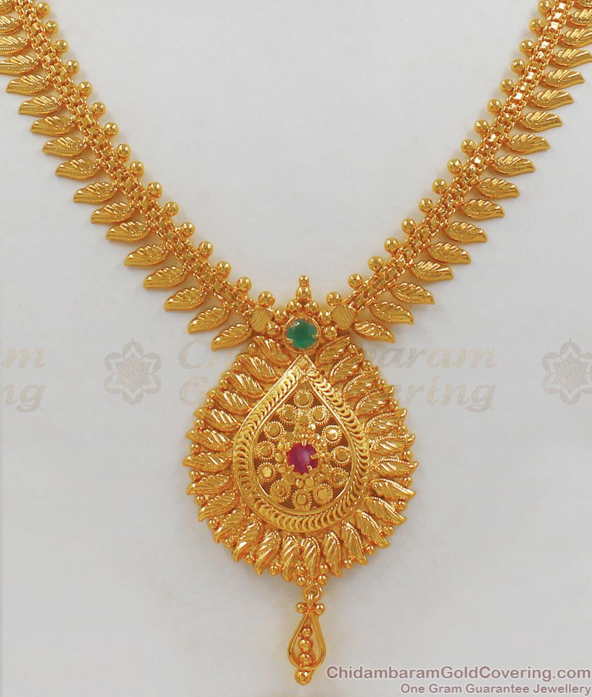 Elegant AD Stone Gold Necklace For Party Wear Collections NCKN1994