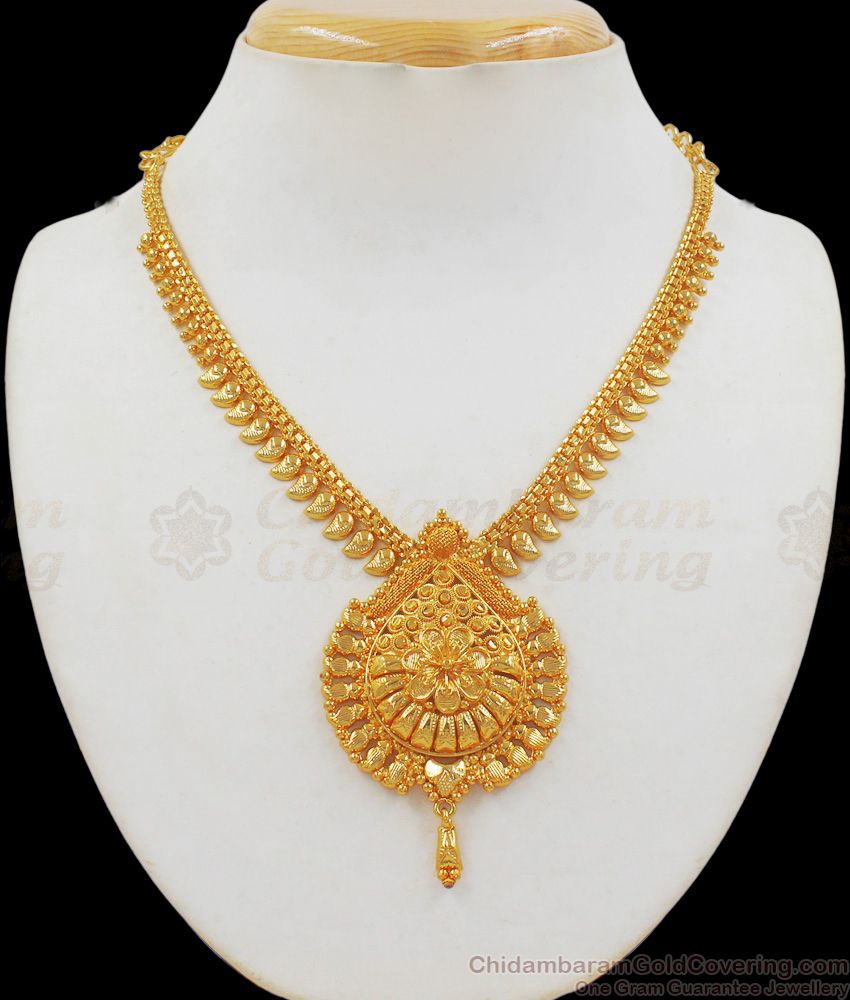 gold necklaces designs for wedding