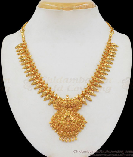 Bridal Choker Set Gold Necklace Design For Marriage Nckn1025 3817