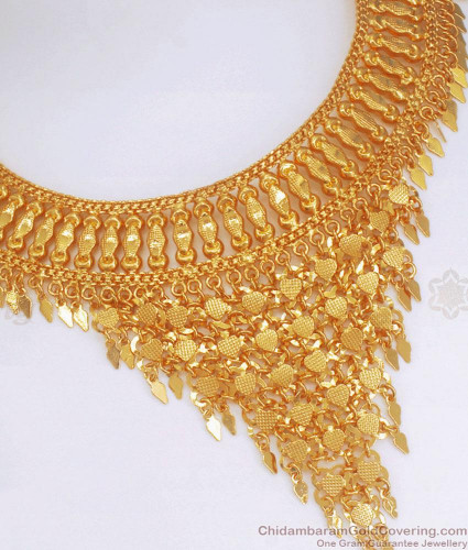 Elakkathali sales gold necklace