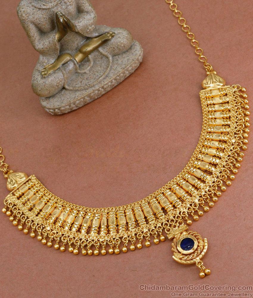 Trendy New Single Palakka Stone Choker Necklace NCKN2480