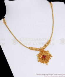 Simple one sale gram gold necklace