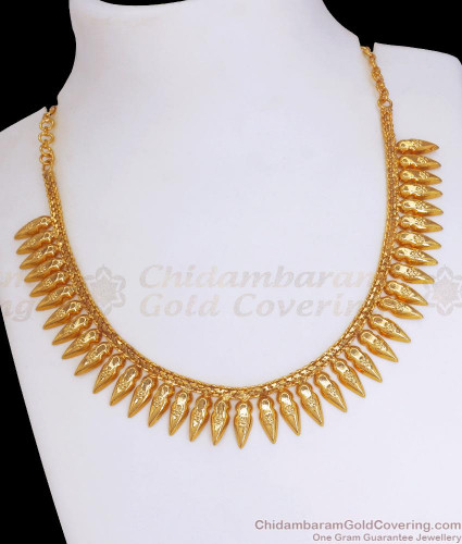 One gram gold 2025 necklace set online