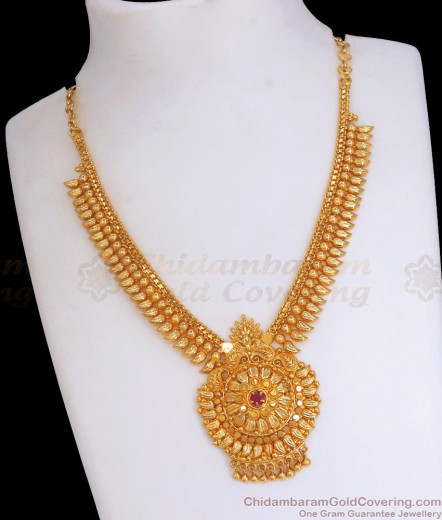 South Indian One Gram Gold Jewelry | One Year Guarantee