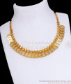 Traditional Big Lakshmi Coin Gold Necklace Occasional Wear Designs NCKN3204