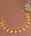 Latest Gold Plated Necklace Peacock Designs NCKN3215