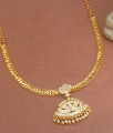 Real Gold Pattern Necklace Impon Jewellery Set NCKN3217