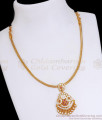 Light Weight Gold Plated Necklace Designs For Womens NCKN3225