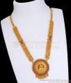 Beautiful Multi Stone Gold Imitation Necklace Online NCKN3252