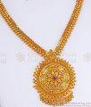 Mullai Mottu Gold Plated Necklace Earring Combo Bridal Collection NCKN3254