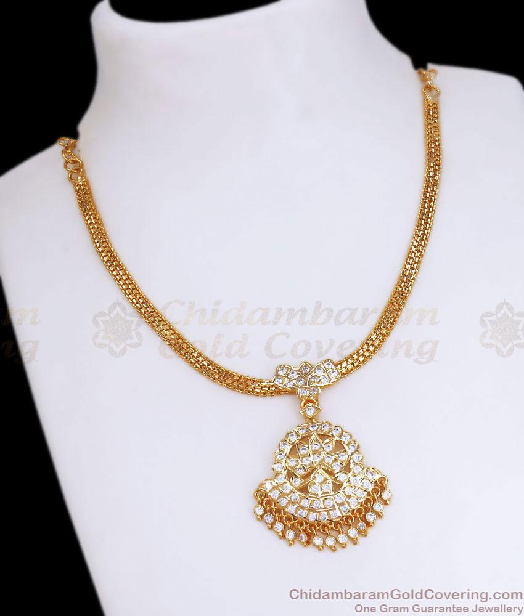 Buy Unique Impon Attigai Gati Stone Design NCKN3273