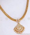 Latest Chain Type Impon Necklace Wedding Collection NCKN3275