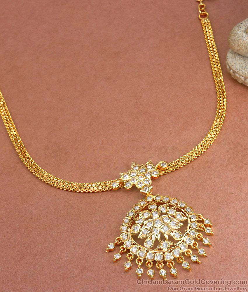 Traditional Gold Chain Impon Attigai Collection NCKN3281