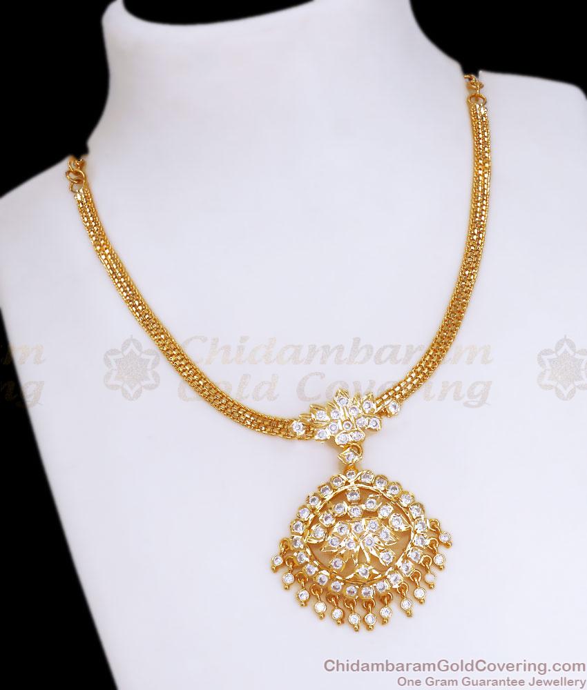 Traditional Gold Chain Impon Attigai Collection NCKN3281