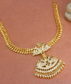 Beautiful Mango Pattern Impon Necklace Swan Design NCKN3288