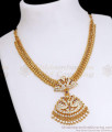 Beautiful Mango Pattern Impon Necklace Swan Design NCKN3288