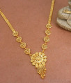 Stylish Heart Shaped Gold Imitation Necklace Designs NCKN3294