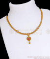 Simple Function Wear Gold Necklace Fashion Jewelry NCKN3296