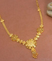 Women Wedding Design Gold Plated Necklace Online NCKN3301