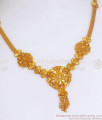 Women Wedding Design Gold Plated Necklace Online NCKN3301