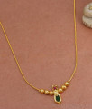 Latest Nagapadam Pendant Gold Necklace NCKN3318