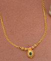 Elegant Single Nagapadam Gold Necklace Onam Collections NCKN3320