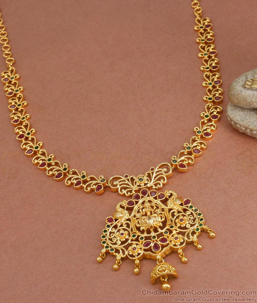 Grand New Model Gajalakshmi Necklace Design For Weddings NCKN3349