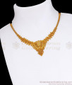 Butterfly Pendant Gold Plated Necklace For Women NCKN3362