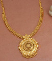 Pure Gold Tone Necklace Wedding Jewelry For Women NCKN3364